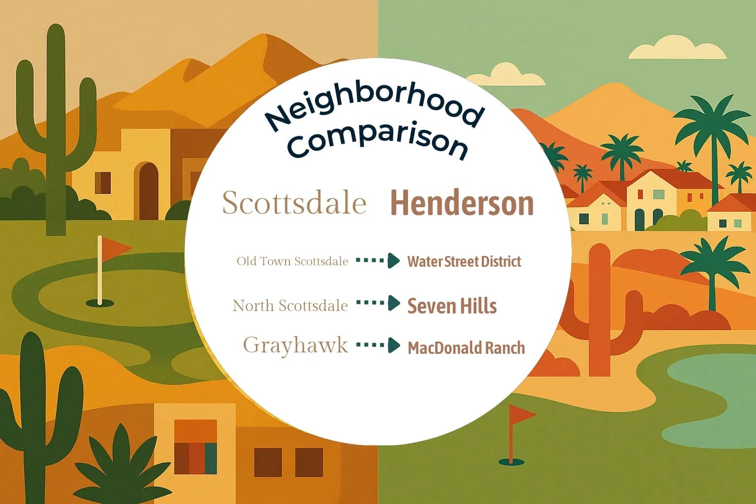 Scottsdale vs Henderson Neighborhood Comparison
