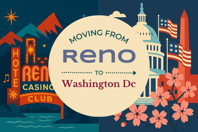 Moving from Reno to Washington DC
