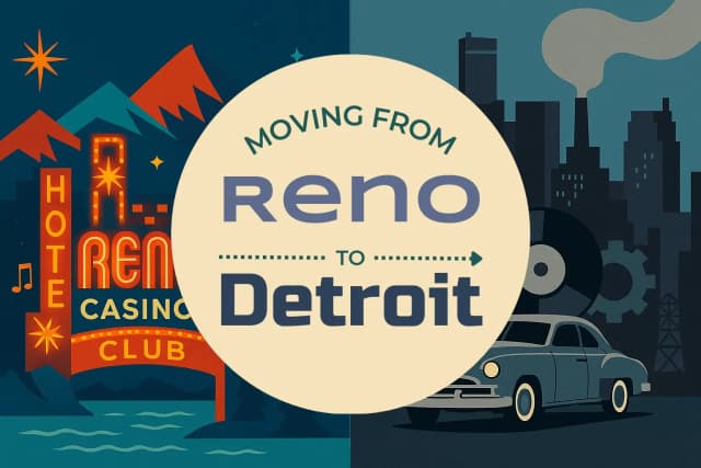 Moving from Reno to Detroit