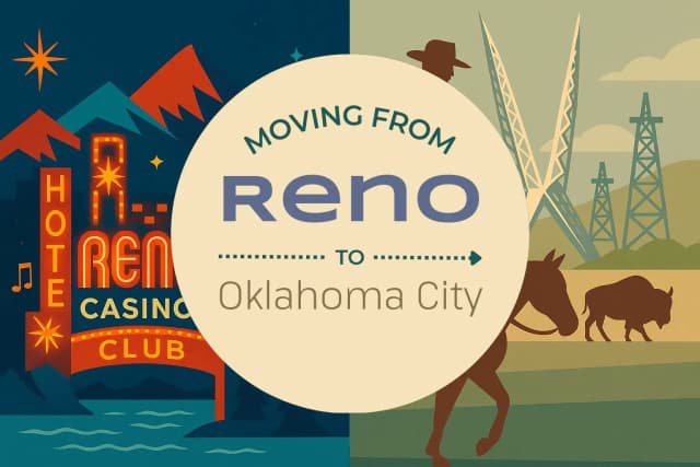 Moving from Reno to Oklahoma City
