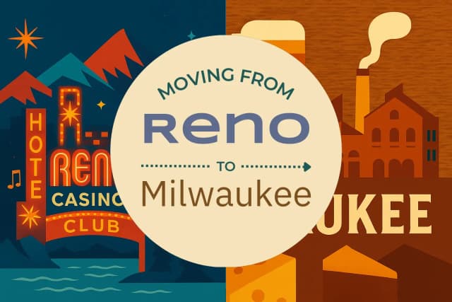 Moving from Reno to Milwaukee