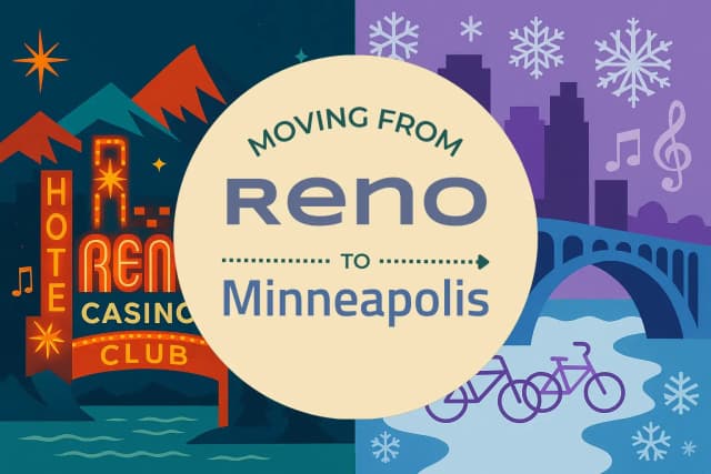 Moving from Reno to Minneapolis