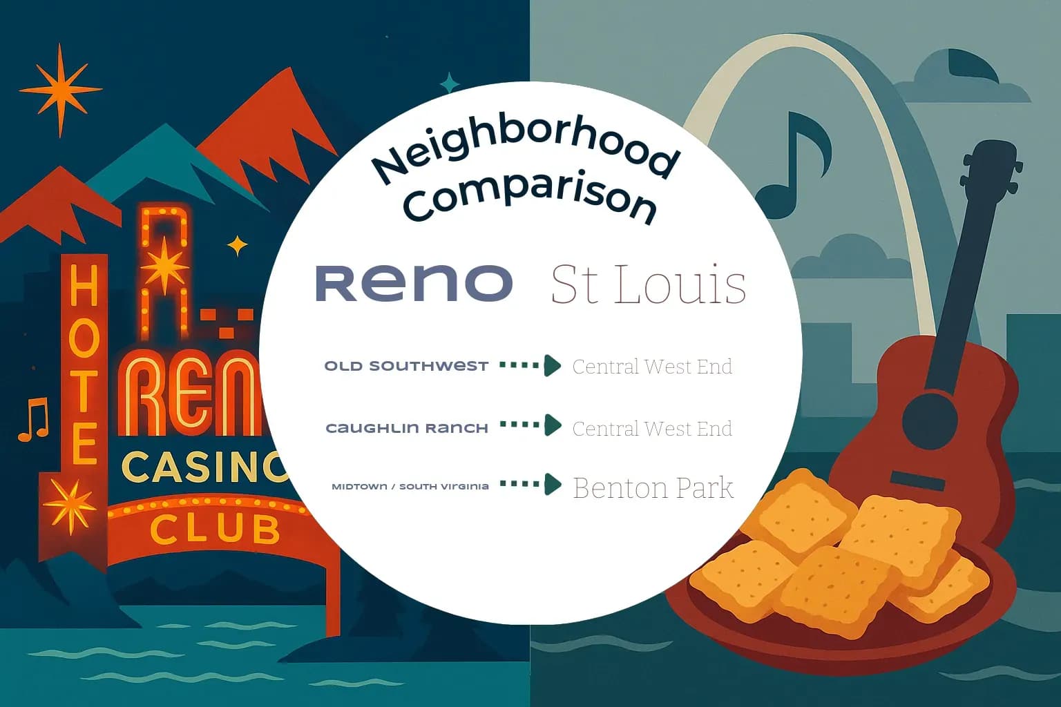 Reno vs St. Louis Neighborhood Comparison