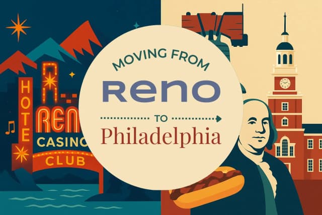 Moving from Reno to Philadelphia