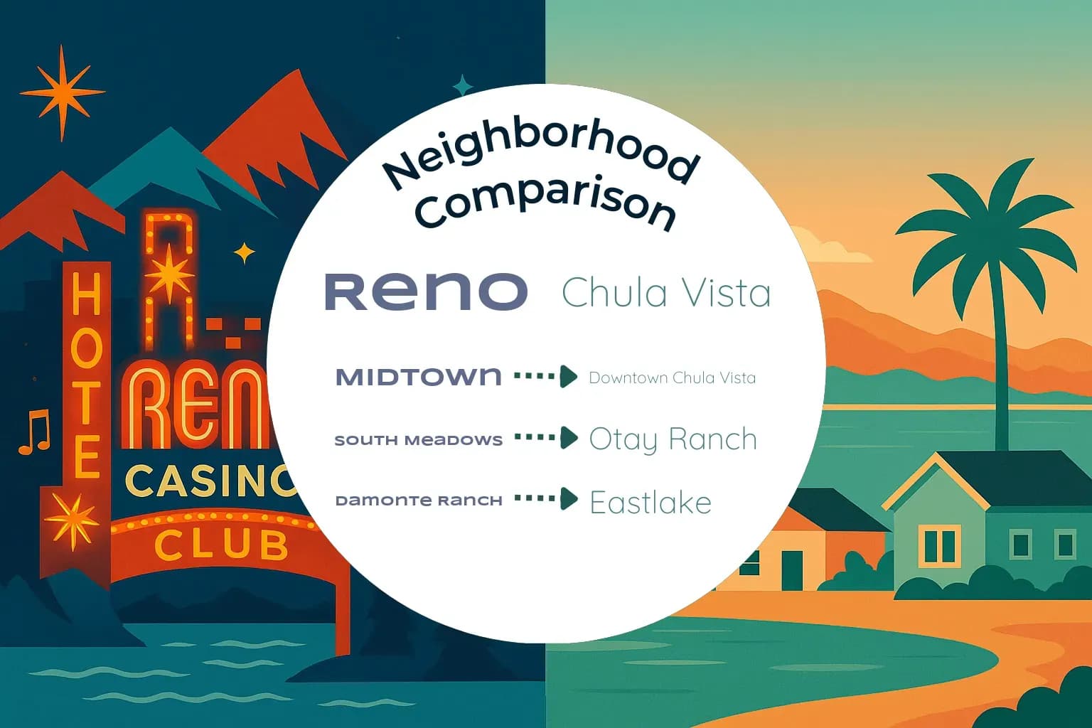 Reno vs Chula Vista Neighborhood Comparison
