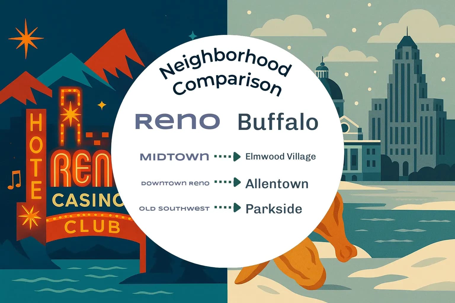Reno vs Buffalo Neighborhood Comparison