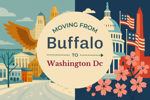 Moving from Buffalo to Washington DC