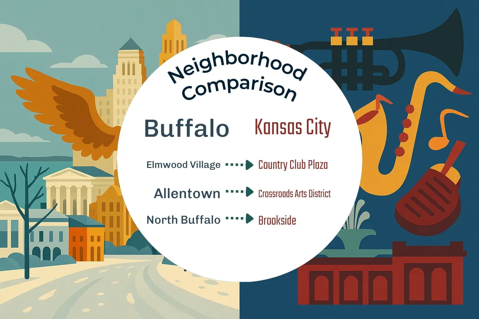 Buffalo vs Kansas City Neighborhood Comparison