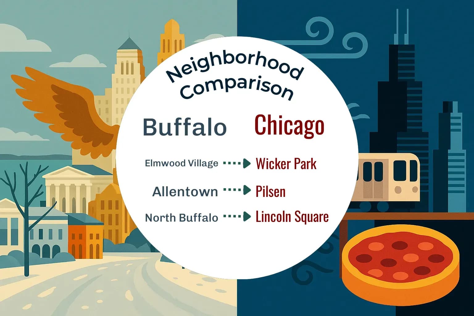 Buffalo vs Chicago Neighborhood Comparison