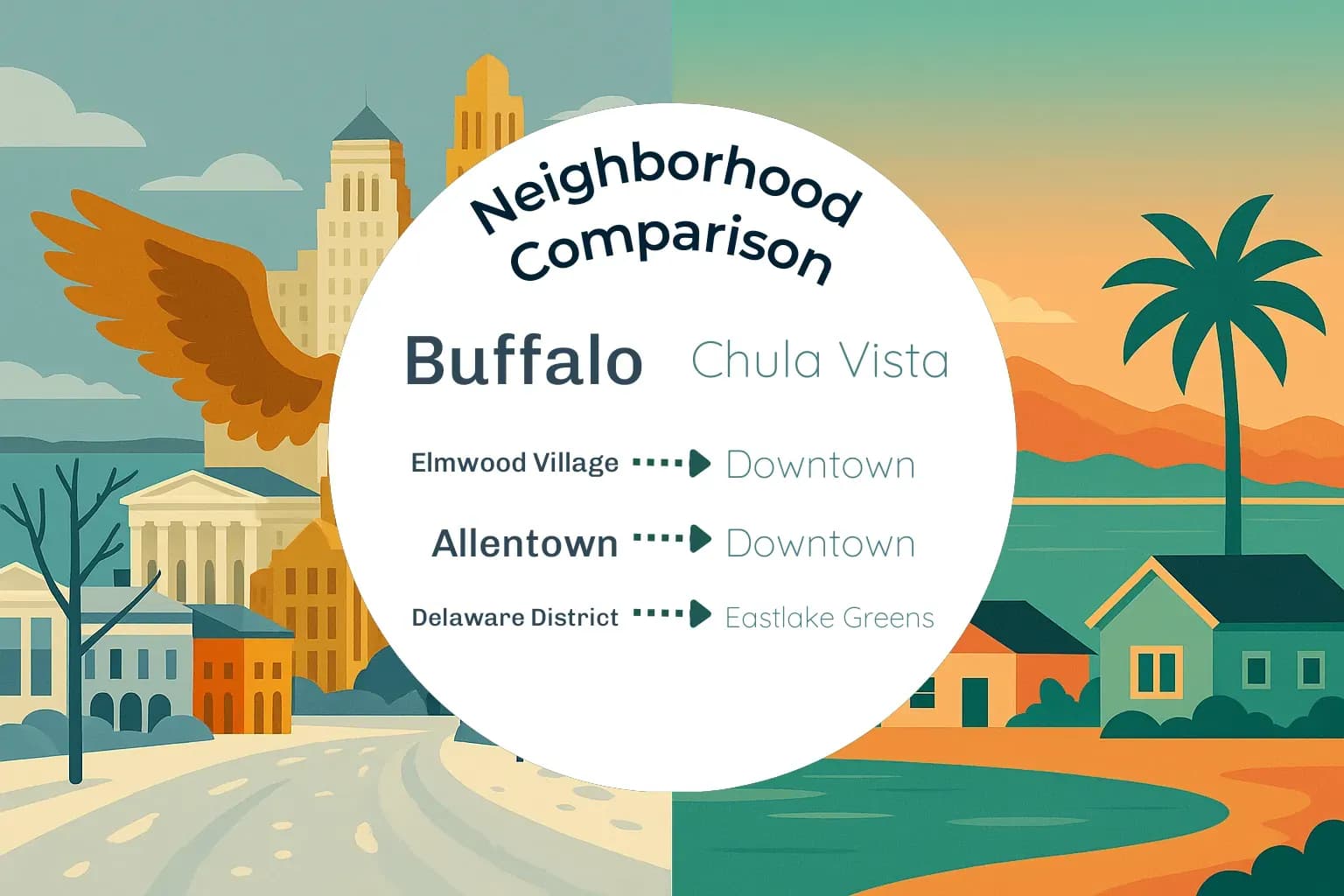 Buffalo vs Chula Vista Neighborhood Comparison