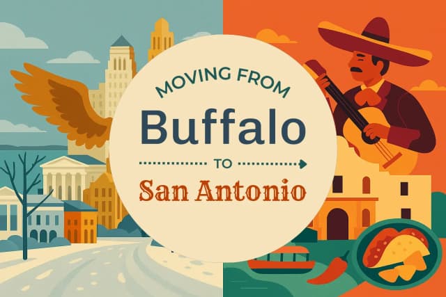 Moving from Buffalo to San Antonio