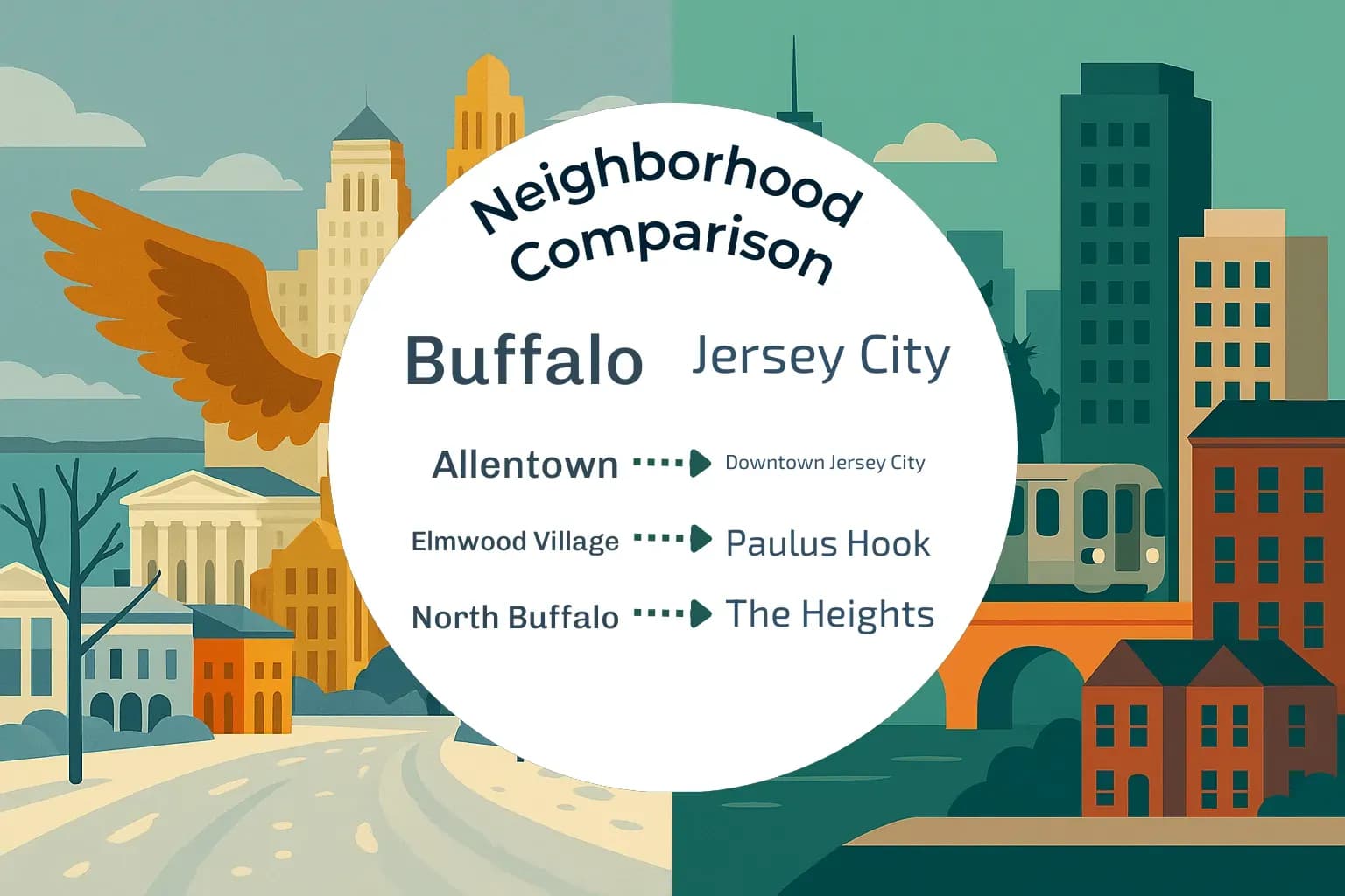 Buffalo vs Jersey City Neighborhood Comparison