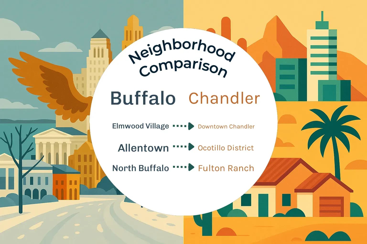 Buffalo vs Chandler Neighborhood Comparison