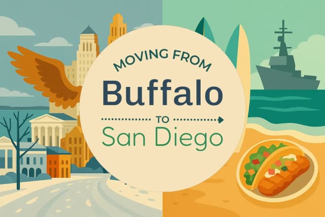 Moving from Buffalo to San Diego