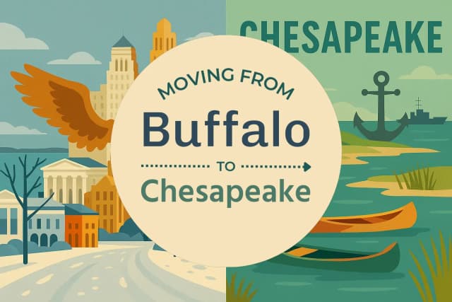 Moving from Buffalo to Chesapeake