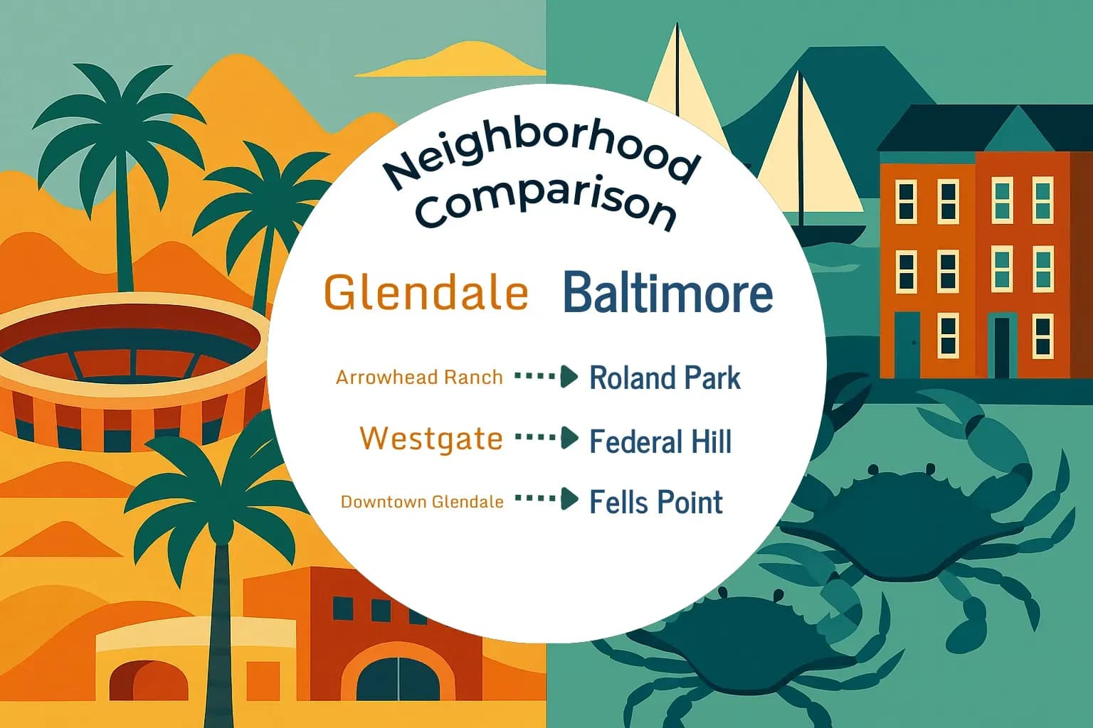 Glendale vs Baltimore Neighborhood Comparison