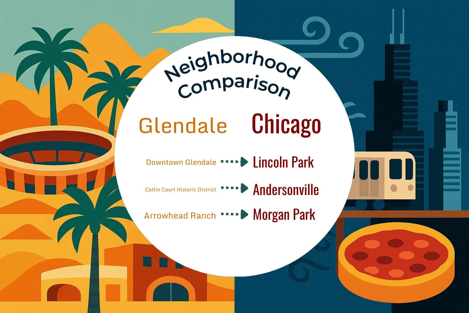 Glendale vs Chicago Neighborhood Comparison