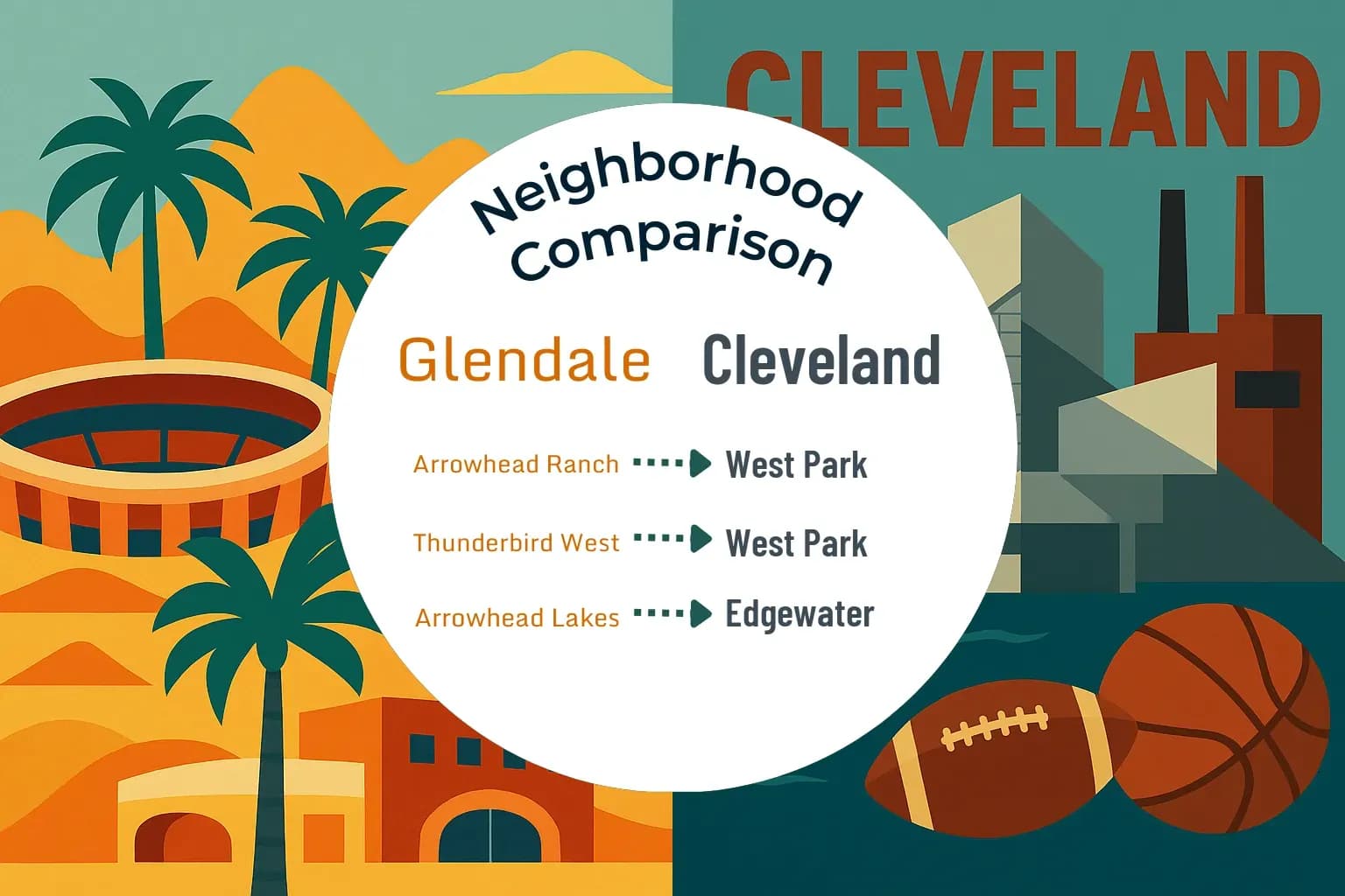 Glendale vs Cleveland Neighborhood Comparison