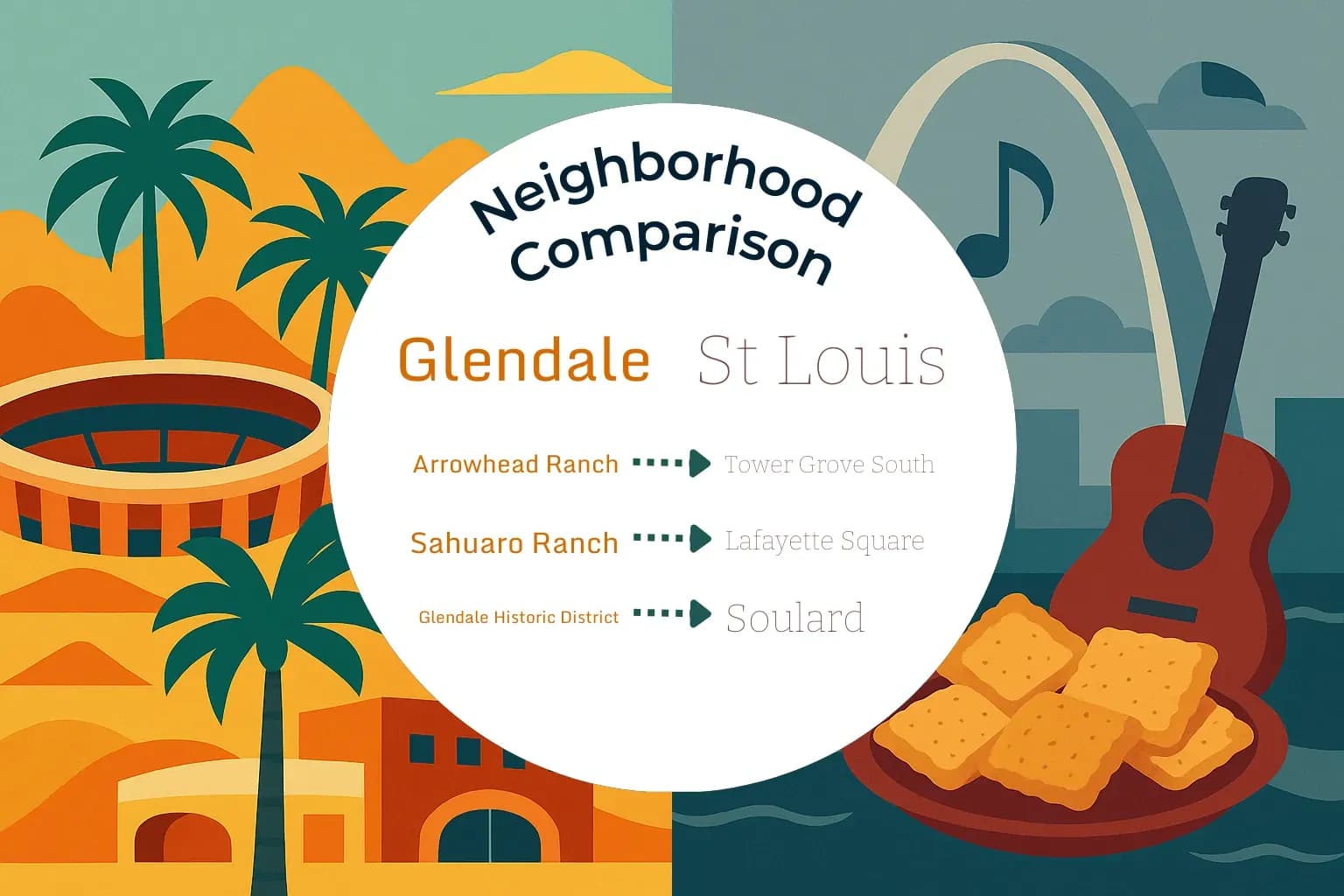 Glendale vs St. Louis Neighborhood Comparison
