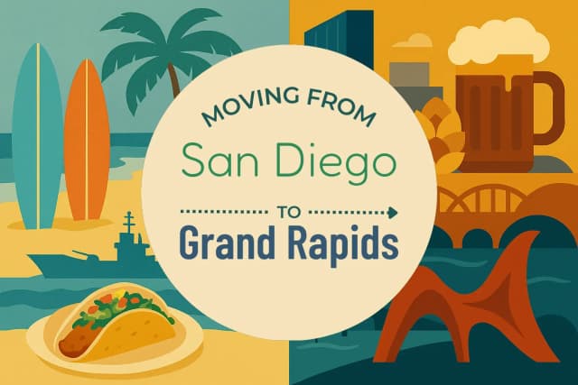 Moving from San Diego to Grand Rapids
