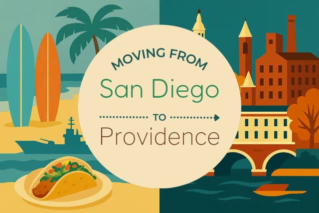 Moving from San Diego to Providence