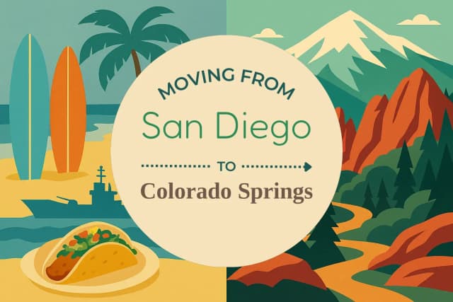 Moving from San Diego to Colorado Springs