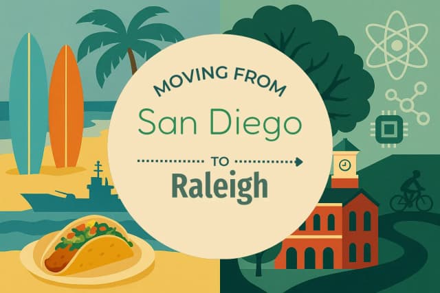 Moving from San Diego to Raleigh