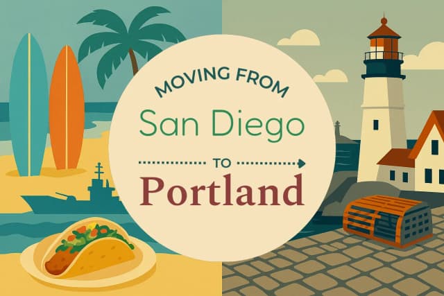 Moving from San Diego to Portland