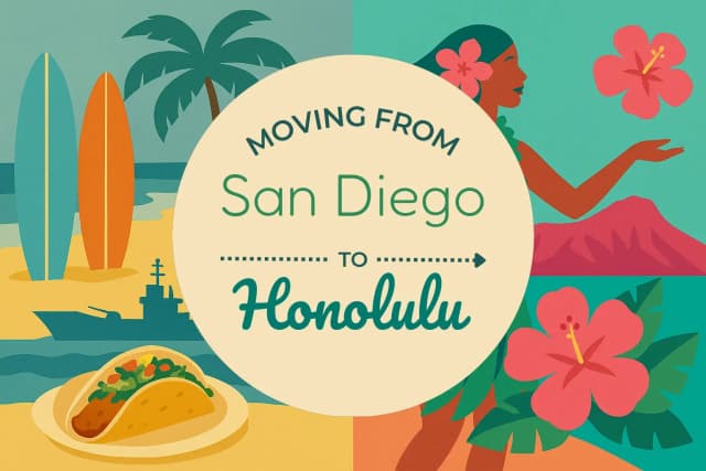 Moving from San Diego to Honolulu