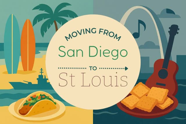 Moving from San Diego to St. Louis