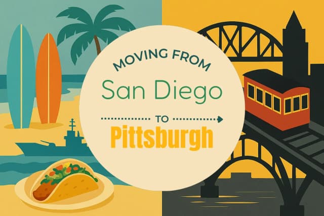 Moving from San Diego to Pittsburgh