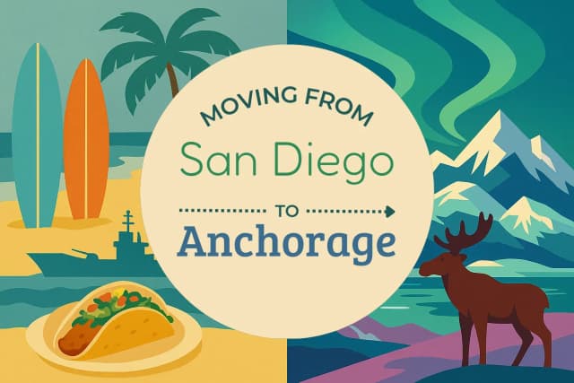 Moving from San Diego to Anchorage