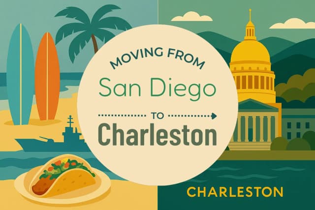 Moving from San Diego to Charleston