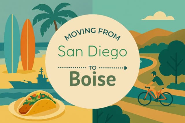 Moving from San Diego to Boise