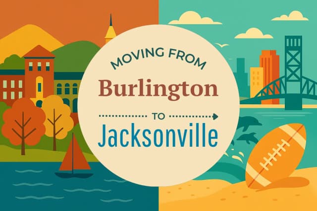 Moving from Burlington to Jacksonville