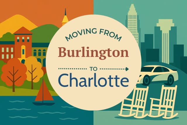 Moving from Burlington to Charlotte