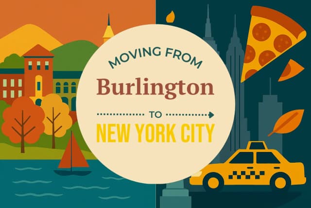 Moving from Burlington to New York City