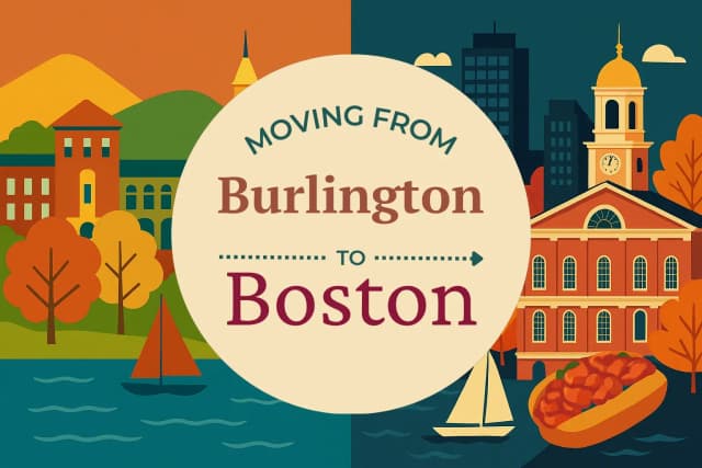 Moving from Burlington to Boston