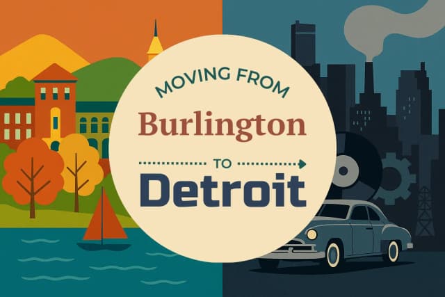 Moving from Burlington to Detroit