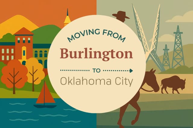 Moving from Burlington to Oklahoma City