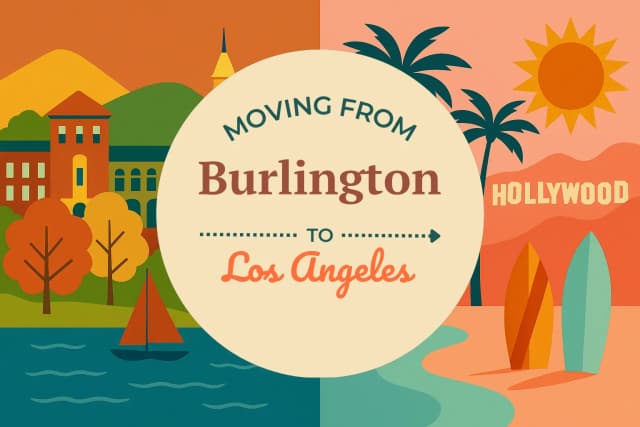 Moving from Burlington to Los Angeles