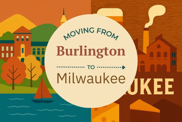 Moving from Burlington to Milwaukee