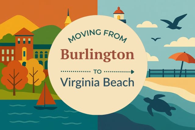 Moving from Burlington to Virginia Beach