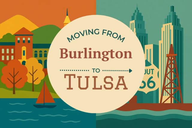 Moving from Burlington to Tulsa