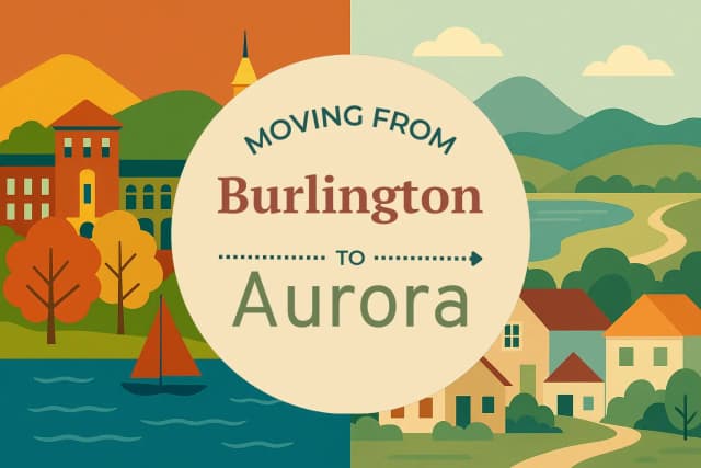 Moving from Burlington to Aurora