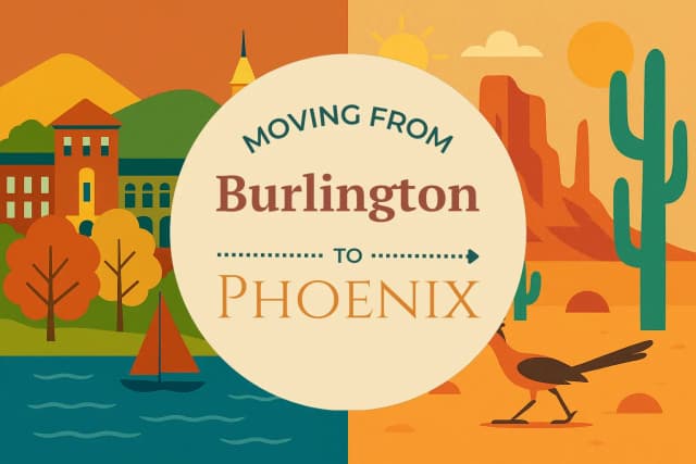 Moving from Burlington to Phoenix