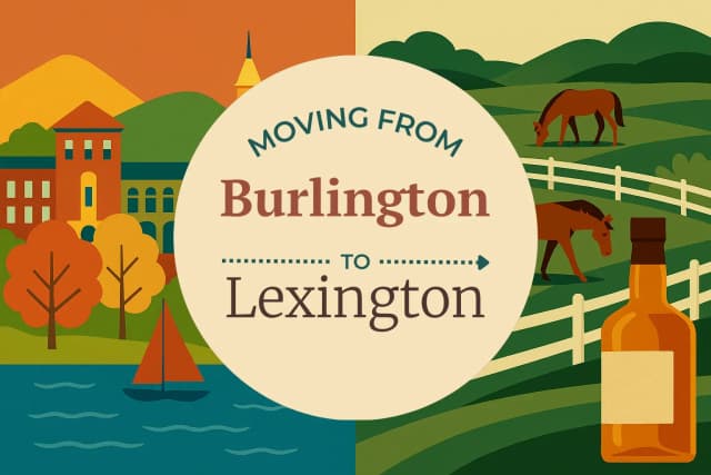 Moving from Burlington to Lexington