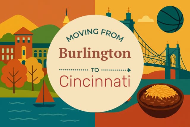 Moving from Burlington to Cincinnati