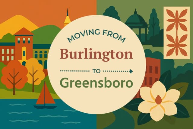 Moving from Burlington to Greensboro