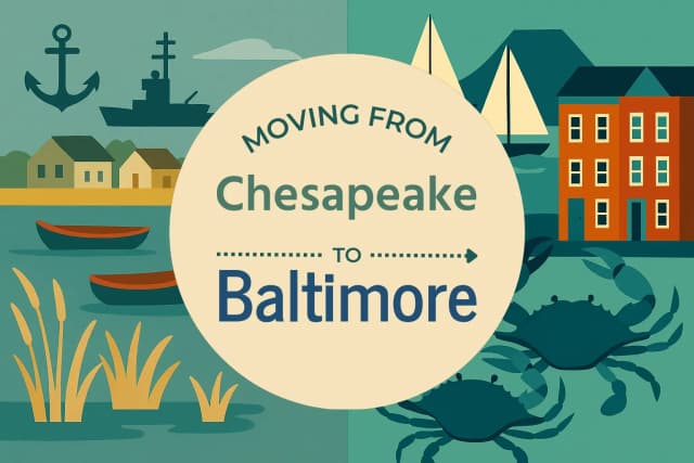 Moving from Chesapeake to Baltimore